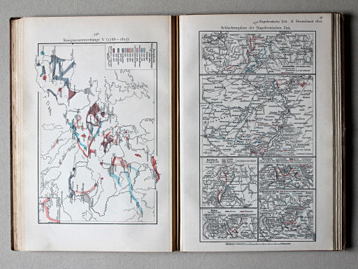 Putzgers Historischer Schul-Atlas, 1911
27a. Schlachtenpläne der Napoleonischen Zeit