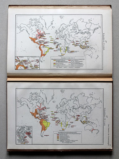 Putzgers Historischer Schul-Atlas, 1911
38b. Kolonialkarte II (1660)
39a. Kolonialkarte III (1790)