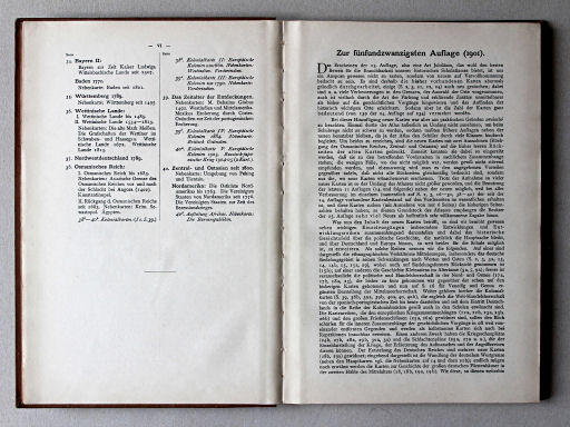 Putzgers Historischer Schul-Atlas, Schweiz, 1913
Inhoudsopgave 3, voorwoord 1 / Table of contents 3, preface 1