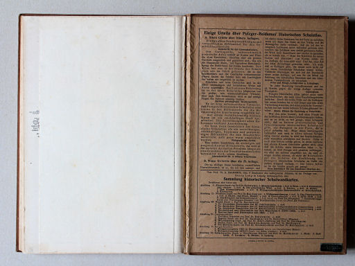 Putzgers Historischer Schul-Atlas, Schweiz, 1913
Schutblad achterin / Rear endpaper