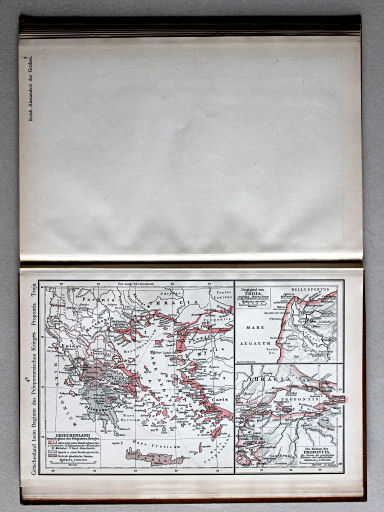 Putzgers Historischer Schul-Atlas, Schweiz, 1913
4b. Griechenland beim Beginne des Peloponnesischen Krieges. Propontis. Troja