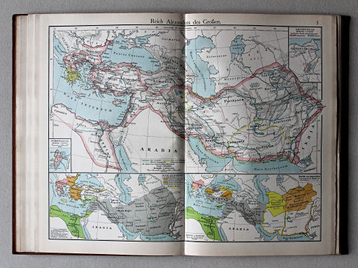 Putzgers Historischer Schul-Atlas, Schweiz, 1913
5. Reich Alexanders des Grossen