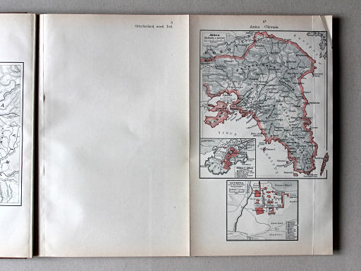 Putzgers Historischer Schul-Atlas, Schweiz, 1913
6b. Attica. Olympia