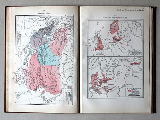 Putzgers Historischer Schul-Atlas, Schweiz, 1913
17a. Nord- und Ostseeherrschaft I/II