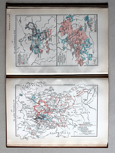 Putzgers Historischer Schul-Atlas, Schweiz, 1913
18b. Die großen Fürstenhäuser IIa
