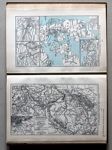 Putzgers Historischer Schul-Atlas, Schweiz, 1913
30a. Karten zu den deutschen Einheitskriegen II
