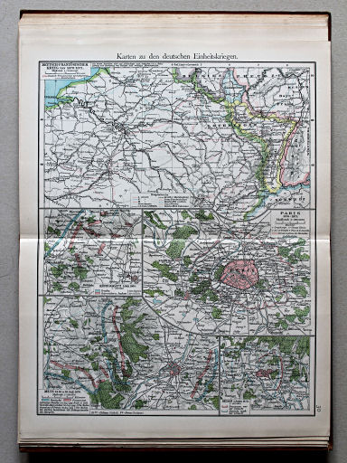 Putzgers Historischer Schul-Atlas, Schweiz, 1913
30. Karten zu den deutschen Einheitskriegen