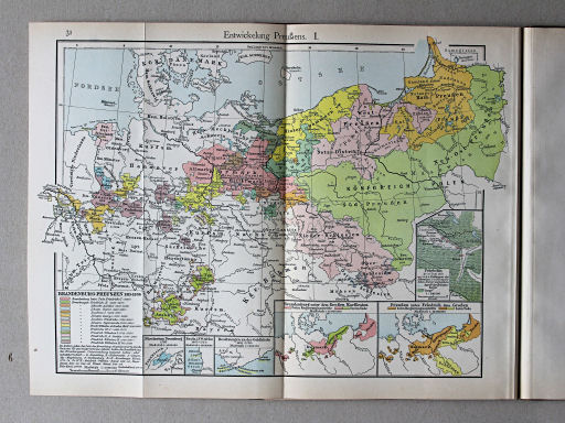 Putzgers Historischer Schul-Atlas, Schweiz, 1913
31. Entwickelung Preußens. I