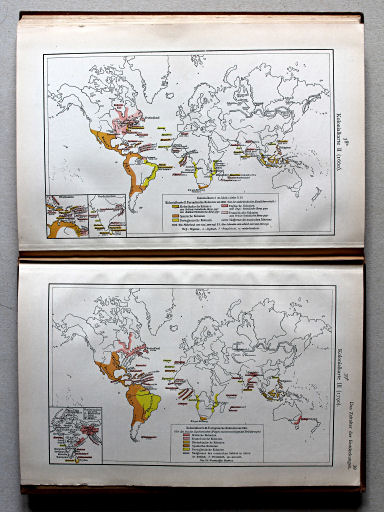 Putzgers Historischer Schul-Atlas, Schweiz, 1913
38b. Kolonialkarte II (1660)
39a. Kolonialkarte III (1790)