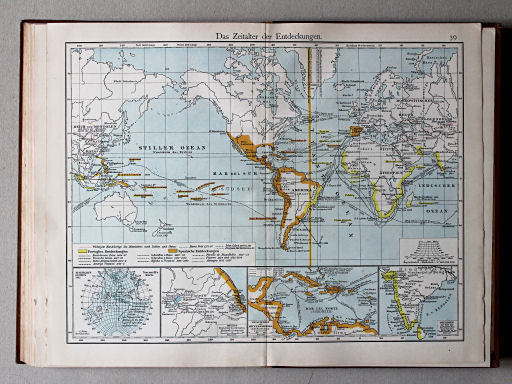 Putzgers Historischer Schul-Atlas, Schweiz, 1913
39. Das Zeitalter der Entdeckungen