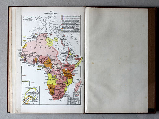 Putzgers Historischer Schul-Atlas, Schweiz, 1913
40b. Aufteilung Afrikas