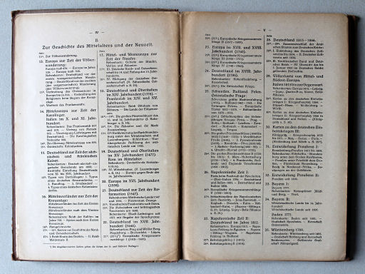 Putzgers Historischer Schul-Atlas, 1918
Inhoudsopgave 2 / Table of contents 2