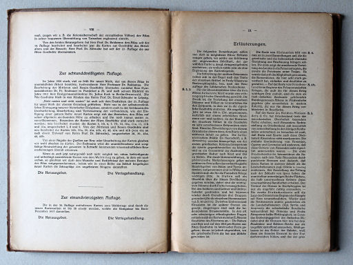 Putzgers Historischer Schul-Atlas, 1918
Voorwoord 2, toelichting 1 / Preface 2, explanations 1