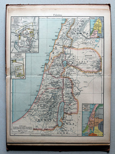 Putzgers Historischer Schul-Atlas, 1918
1. Palästina