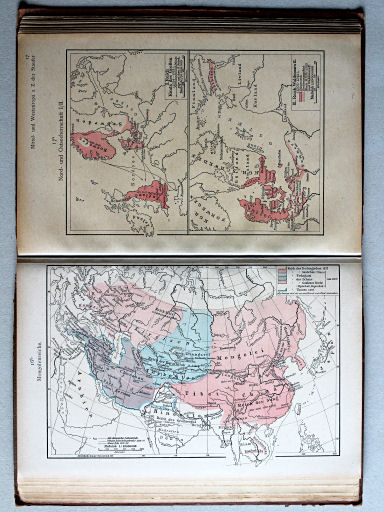 Putzgers Historischer Schul-Atlas, 1918
16b. Mongolenreiche