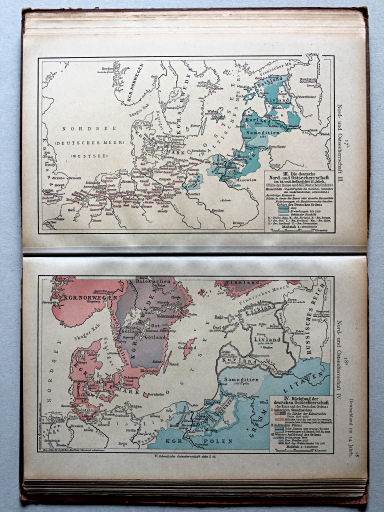 Putzgers Historischer Schul-Atlas, 1918
17b. Nord- und Ostseeherrschaft III
18a. Nord- und Ostseeherrschaft IV