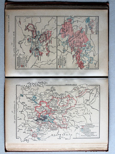 Putzgers Historischer Schul-Atlas, 1918
18b. Die großen Fürstenhäuser IIa
