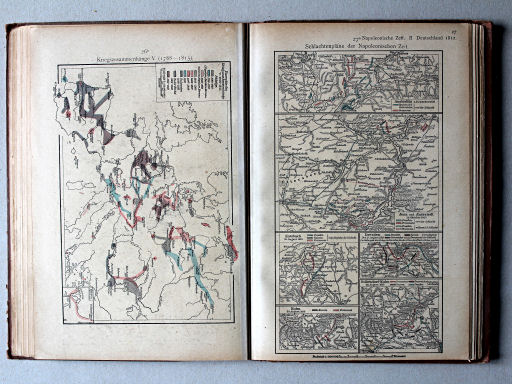 Putzgers Historischer Schul-Atlas, 1918
27a. Schlachtenpläne der Napoleonischen Zeit