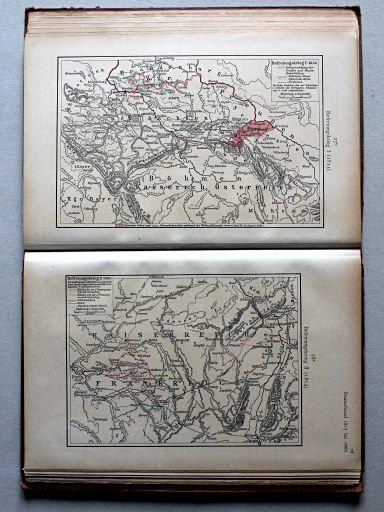 Putzgers Historischer Schul-Atlas, 1918
27b. Befreiungskrieg I (1813)
28a. Befreiungskrieg II (1814)