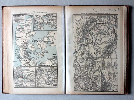 Putzgers Historischer Schul-Atlas, 1918
29b. Karten zu den deutschen Einheitskriegen I