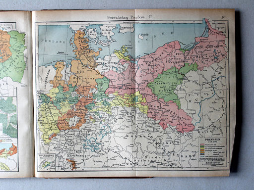 Putzgers Historischer Schul-Atlas, 1918
32. Entwickelung Preußens. II