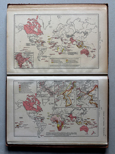 Putzgers Historischer Schul-Atlas, 1918
39b. Kolonialkarte IV (1884)
40a. Kolonialkarte V (1912)