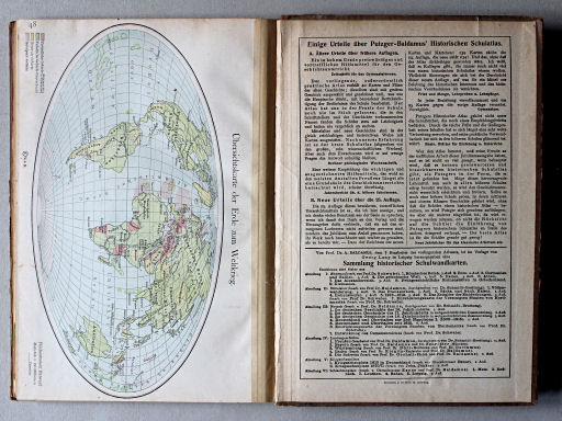 Putzgers Historischer Schul-Atlas, 1922
Schutblad achterin / Rear endpaper