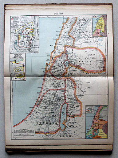 Putzgers Historischer Schul-Atlas, 1922
1. Palästina