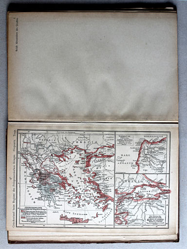 Putzgers Historischer Schul-Atlas, 1922
4b. Griechenland beim Beginne des Peloponnesischen Krieges. Propontis. Troja
