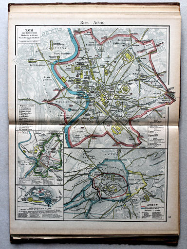 Putzgers Historischer Schul-Atlas, 1922
8. Rom. Athen