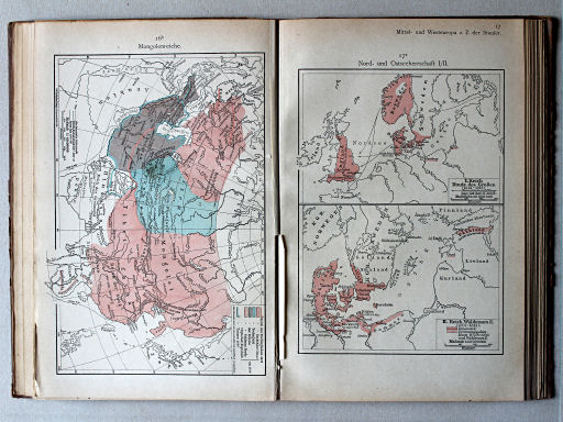 Putzgers Historischer Schul-Atlas, 1922
17a. Nord- und Ostseeherrschaft I/II