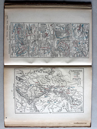 Putzgers Historischer Schul-Atlas, 1922
24b. Die schlesischen Kriege