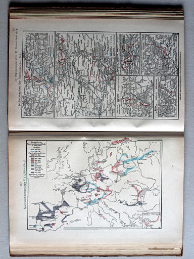 Putzgers Historischer Schul-Atlas, 1922
26b. Kriegszusammenhänge V (1788-1815)