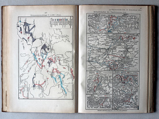 Putzgers Historischer Schul-Atlas, 1922
27a. Schlachtenpläne der Napoleonischen Zeit