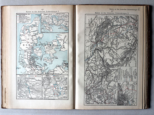 Putzgers Historischer Schul-Atlas, 1922
29b. Karten zu den deutschen Einheitskriegen I