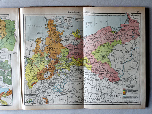 Putzgers Historischer Schul-Atlas, 1922
32. Entwickelung Preußens. II