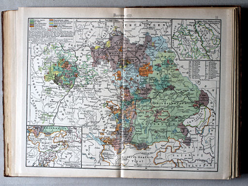 Putzgers Historischer Schul-Atlas, 1922
33. Bayern I: Bayern 1777