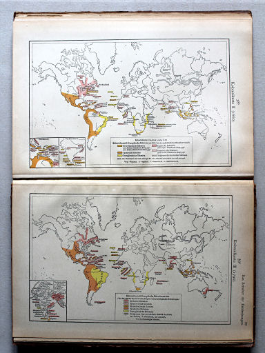 Putzgers Historischer Schul-Atlas, 1922
38b. Kolonialkarte II (1660)
39a. Kolonialkarte III (1790)