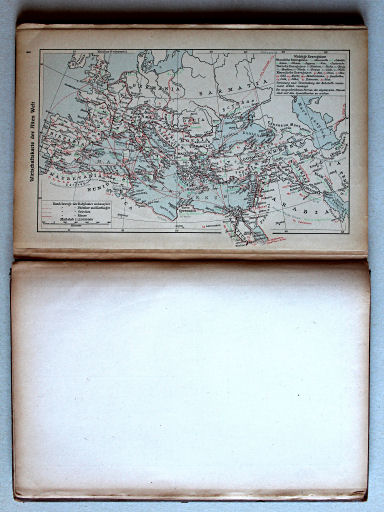 Putzgers Historischer Schul-Atlas, Große Ausgabe, 1923
1. Wirtschaftskarte der Alten Welt