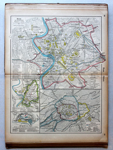 Putzgers Historischer Schul-Atlas, Große Ausgabe, 1923
38.39. Rom – Athen