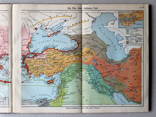 Putzgers Historischer Schul-Atlas, Große Ausgabe, 1931/33
9.10. Die Alte Welt. Östlicher Teil