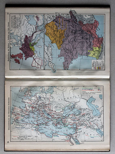 Putzgers Historischer Schul-Atlas, Große Ausgabe, 1931/33
36. Wirtschaftskarte des Römischen Weltreichs