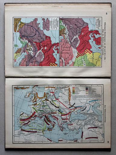Putzgers Historischer Schul-Atlas, Große Ausgabe, 1931/33
49. Zur Völkerwanderung