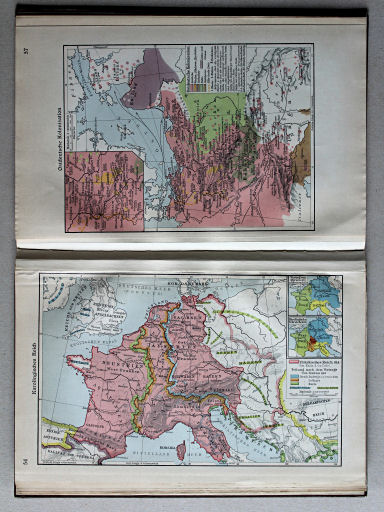 Putzgers Historischer Schul-Atlas, Große Ausgabe, 1931/33
54. Karolingisches Reich