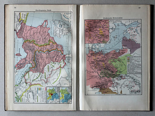 Putzgers Historischer Schul-Atlas, Große Ausgabe, 1931/33
57. Ostdeutsche Kolonisation