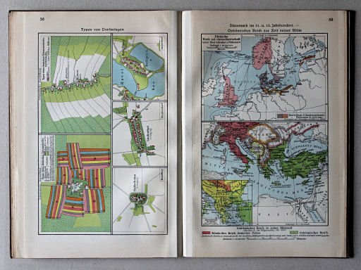 Putzgers Historischer Schul-Atlas, Große Ausgabe, 1931/33
59. Dänemark im 11. und 13. Jahrhundert – Oströmisches Reich zur Zeit seiner Blüte