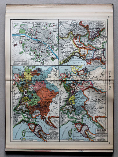 Putzgers Historischer Schul-Atlas, Große Ausgabe, 1931/33
92.93. Napoleonische Zeit