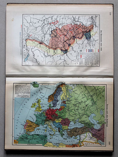 Putzgers Historischer Schul-Atlas, Große Ausgabe, 1931/33
119. Europa nach dem Weltkriege