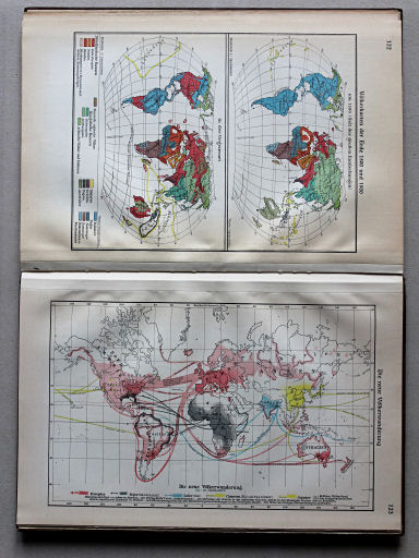 Putzgers Historischer Schul-Atlas, Große Ausgabe, 1931/33
123. Die neue Völkerwanderung