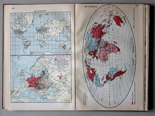 Putzgers Historischer Schul-Atlas, Große Ausgabe, 1931/33
134. Das Deutschtum